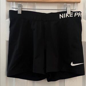 Nike Pro Women's Black Athletic Shorts